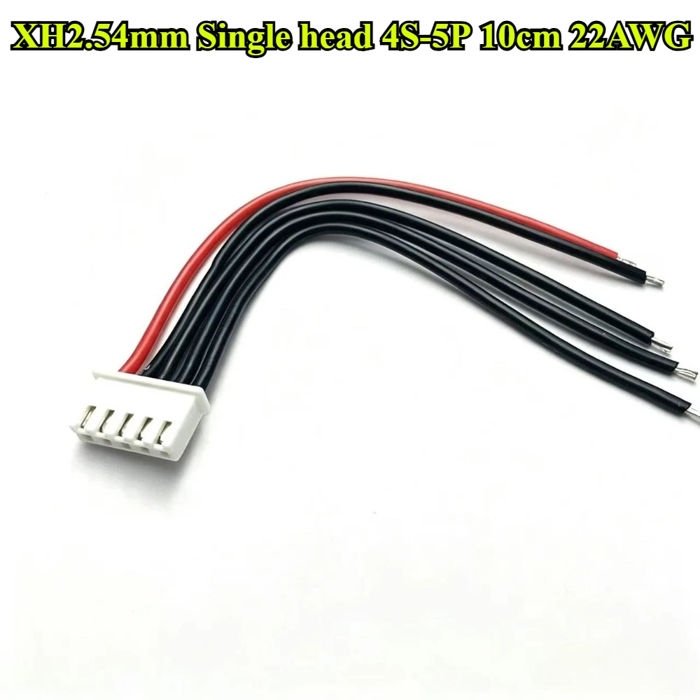 20/30/50Pcs/lot JST XH 1S 2S 3S 4S 5S 6S Lipo Battery Balance Charger Cable IMAX B6 Connector Plug Wire 10CM 22AWG Silicone Wire view 5