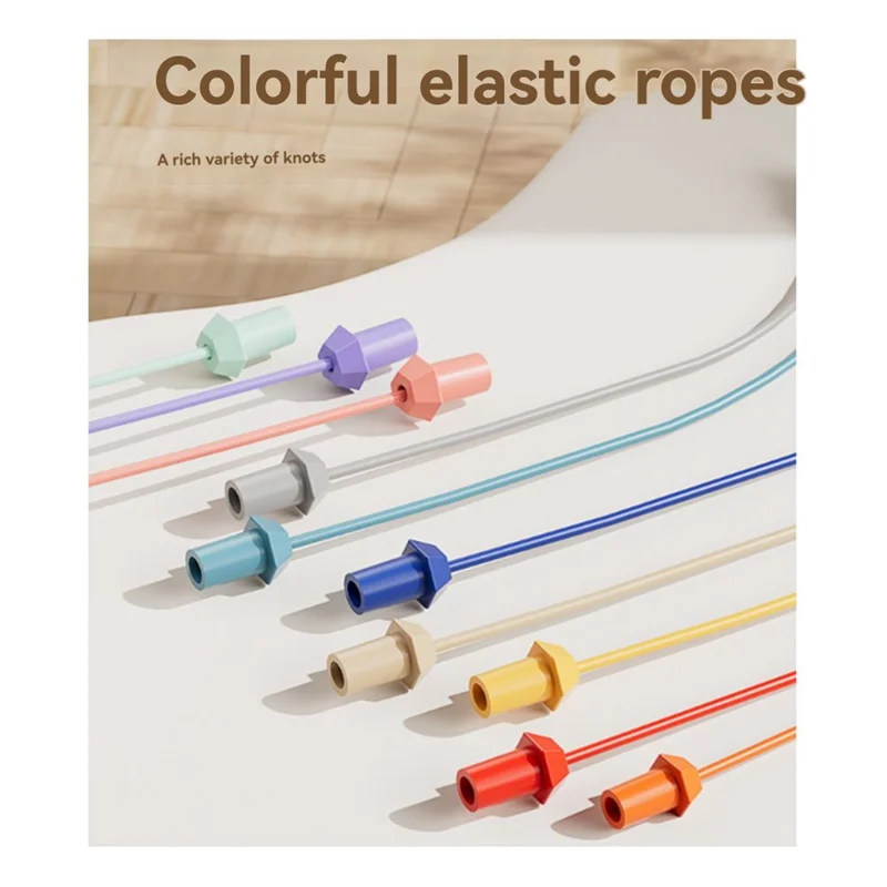 A04F-2X 어린이 체인 보드 게임 잠금 해제 보드 게임 어린이 로프 디코딩 논리 훈련 부모-자녀 상호작용