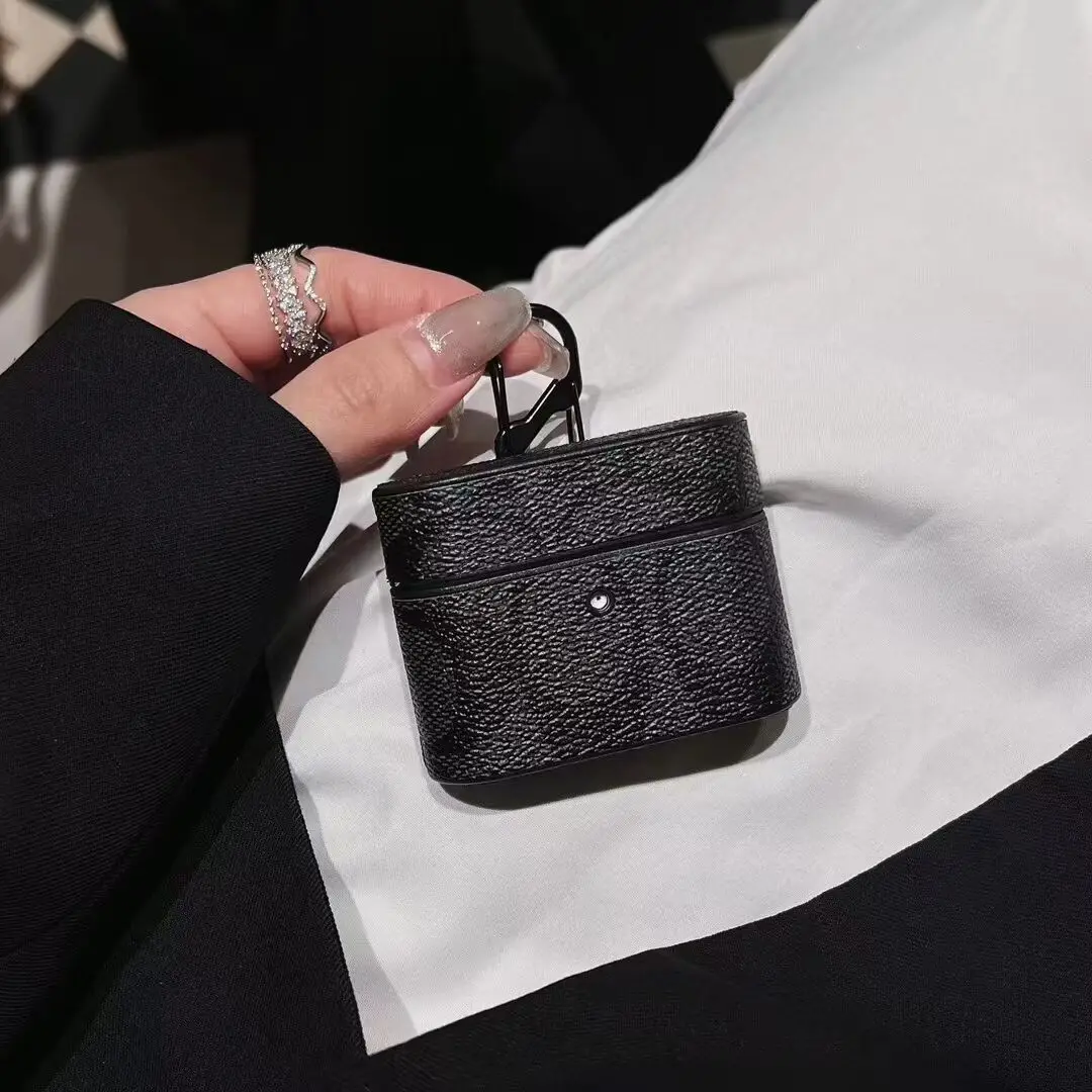 Étui AirPods Pro 2 en cuir PU, design de luxe, mode, housse de protection pour téléphone, sauna