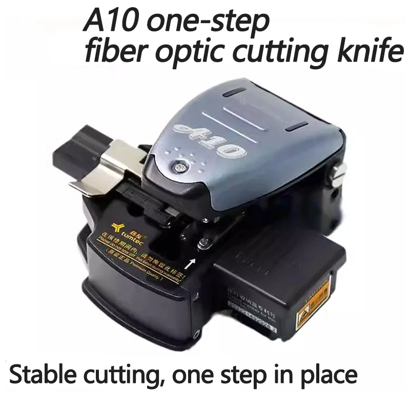 TUMTEC-A10 Optical Fiber Cleaver High Precision Cutting Tool FTTH One Step Fiber Cleaver