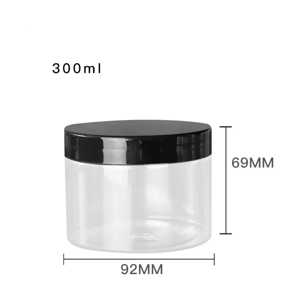 حاوية مستحضرات تجميل مع عبوة سوداء قابلة لإعادة الملء ، برطمانات كريمة بلاستيكية فارغة 89 ديا ، غطاء من من من من من من من من من أجل من من من من من من من من من ؟
