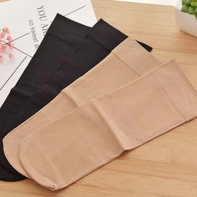 10/20 Paar solide, bequeme Damensocken mit Rundhalsausschnitt, atmungsaktiv, Mittelrohr, weich, Damenstrümpfe und Strumpfwaren für den Alltag – Detail 17