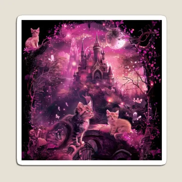 猫城マグネットホルダー家の装飾ステッカー冷蔵庫オーガナイザーおかしい赤ちゃんカラフルな冷蔵庫磁気子供キッズかわいい