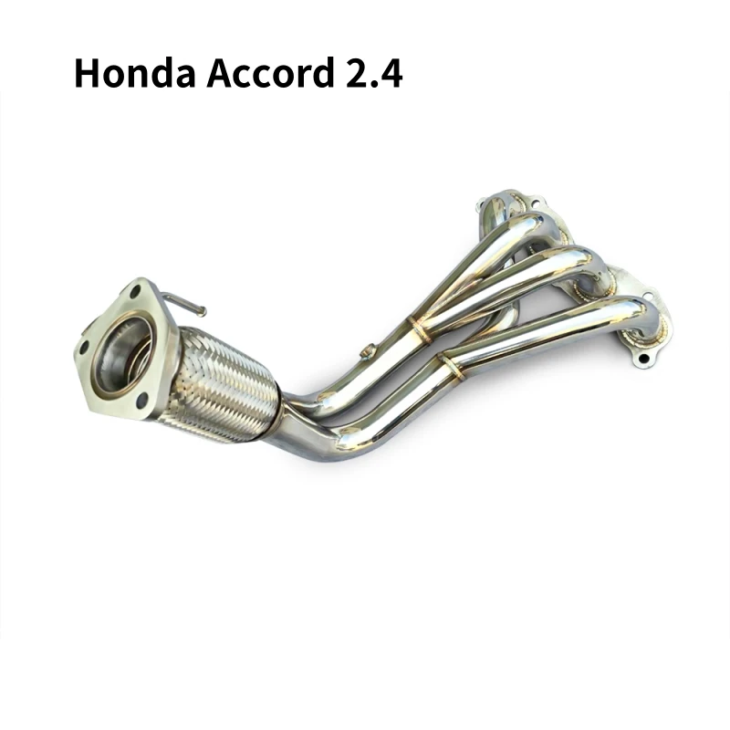 Automotive engine downspout exhaust manifold for Honda Accord 2.4 2003-2007 exhaust system