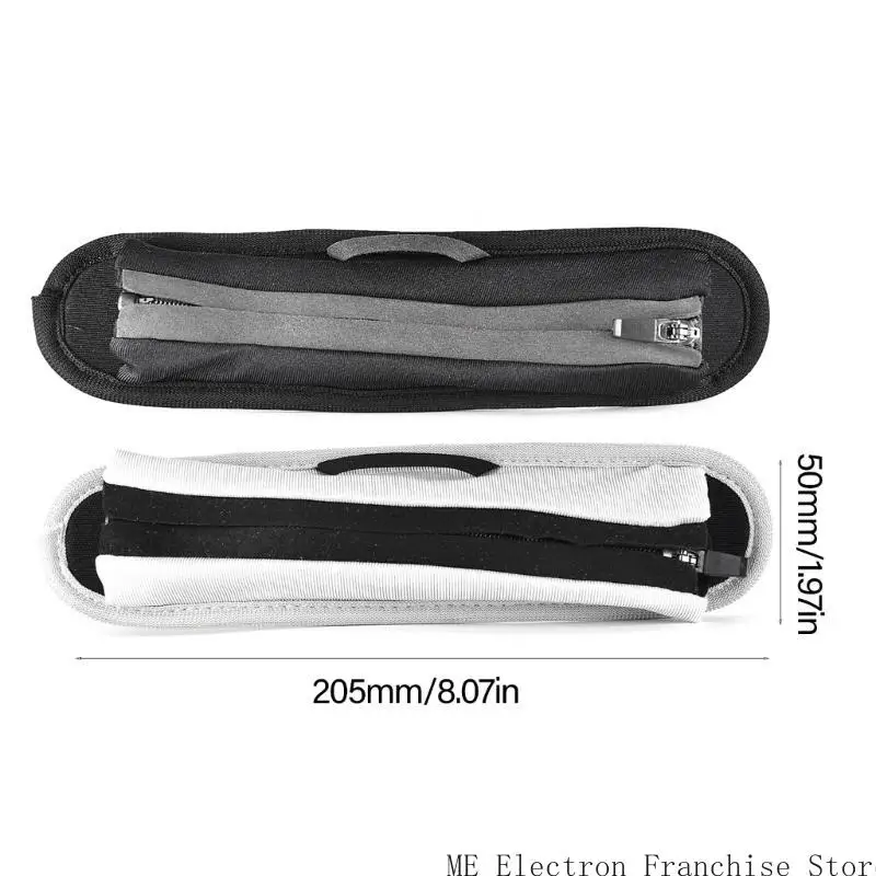 T5EA 소프트 헤드 밴드 쿠션 메쉬 천 지퍼 oneodio A70 A71 용 헤드폰 덮개