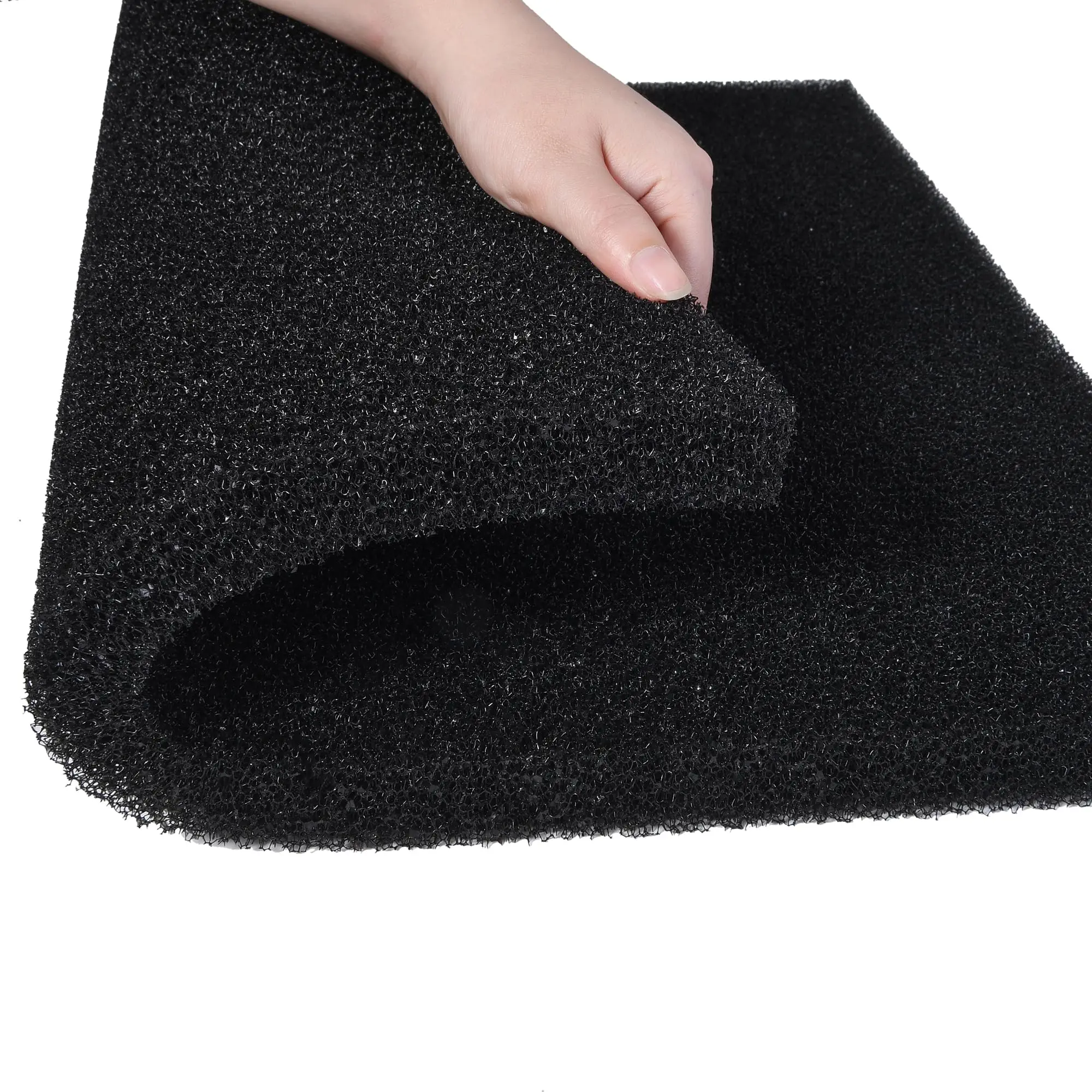 15 PPI Aquarium Filter Sponge Open Cell Foam Sheet Bio Sponge Filter Media Pad HMF Fish Tank Sump Divider Cut-to-Size Foam