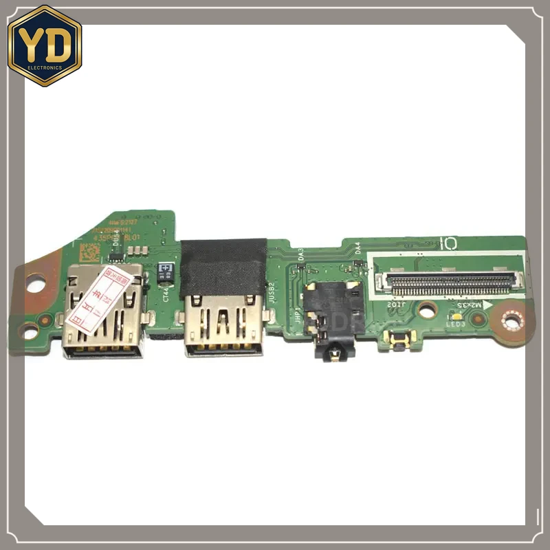 YD 1PCS Power Button Headphone Audio Jack USB IO Board Replacement for Lenovo IdeaPad Gaming 3-15ACH6 3-15IHU6 5C50S25225 LS-L17