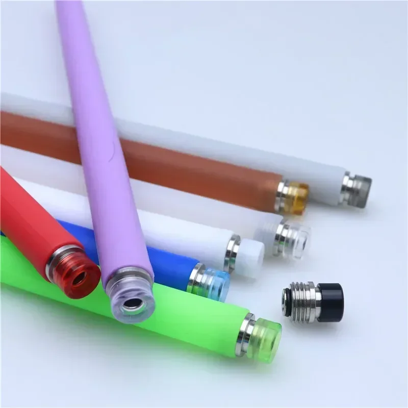 قطعة فم BB واسعة الفم من الفولاذ المقاوم للصدأ والأكريليك، وصلة قش متكاملة BB