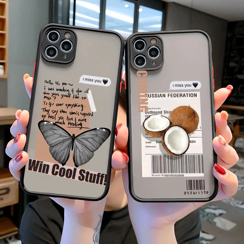 Tier blume illustrierte Zeitung Telefon hülle für iPhone 11 12 13 14 Pro Max Mini XS Max X XR iPhone 7 8 plus Se202 Funda Abdeckung