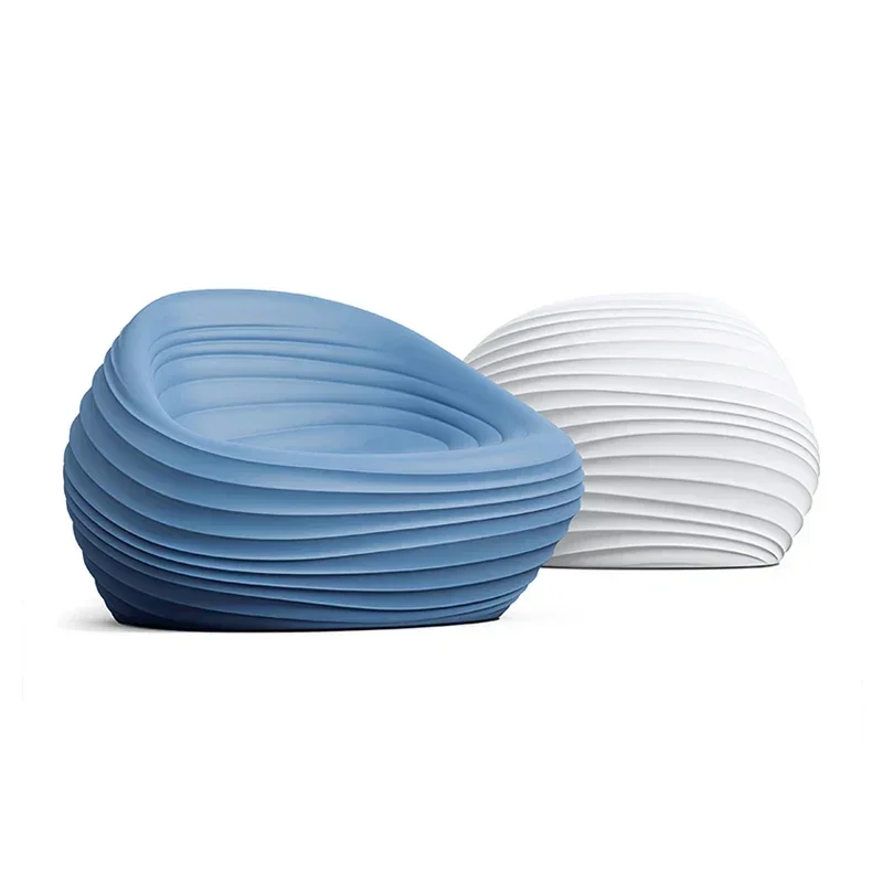

Leisure Chair Hotel Villa Garden Model Room FRP Shell Shaped Chair