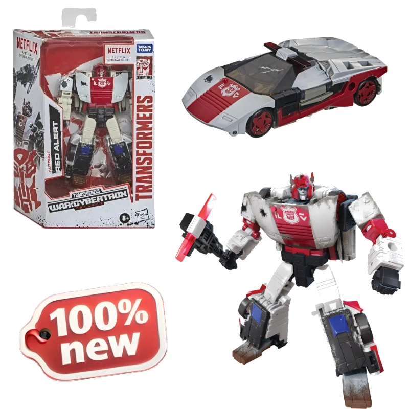 Nowy, oryginalny w pudełku Transformer G1 Red Alert figurka akcji, model, prezenty świąteczne, dekoracje studyjne, ozdoby, figurka, zabawka, robot