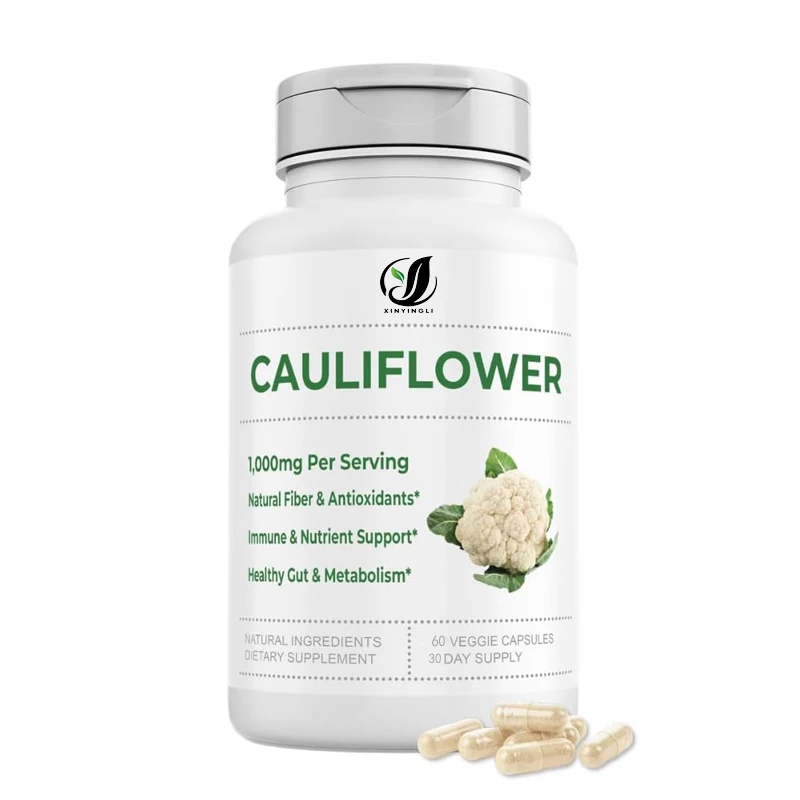 

Organic cauliflower superfood vegetable powder supplement, vitamins and minerals for digestion, energy, antioxidant support