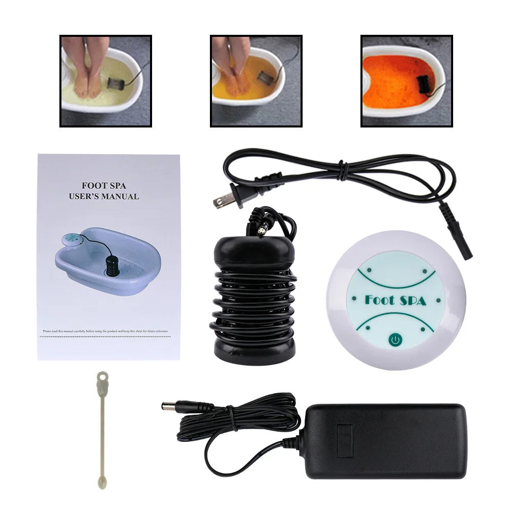 Mini Foot Detox Ionic Spa Machine, Desintoxicante Sem Bacia, Uso Doméstico, Massagem para Relaxar a Saúde, Novo