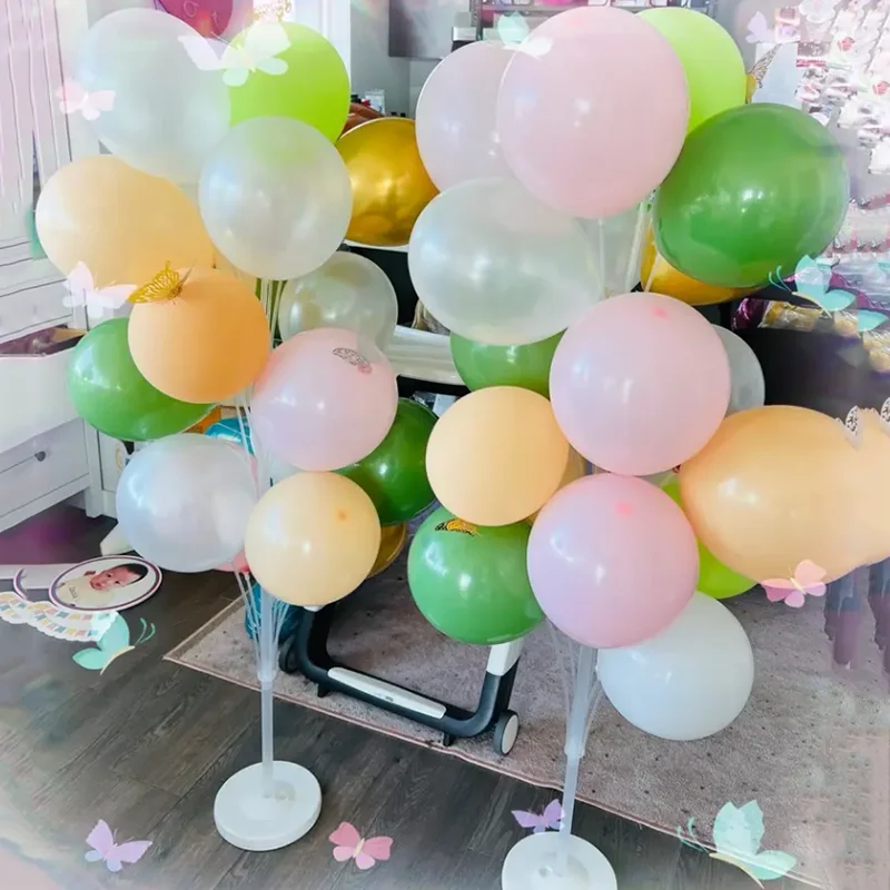 1/2set 13/19Tubes Balloon Stand Wedding Decoration Happy Birthday Party Balloon Stick Holder Baloon Accessories Festival Globos image 6