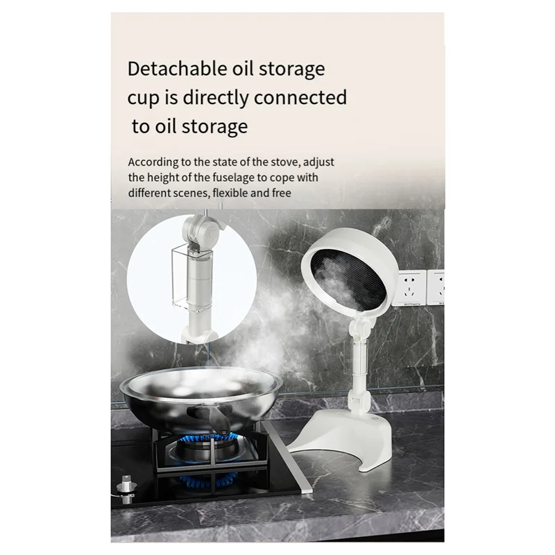 BMBY-Compact Desktop Smoke Purifier Fan Efficient Odor Elimination Advanced Exhaust Filter System