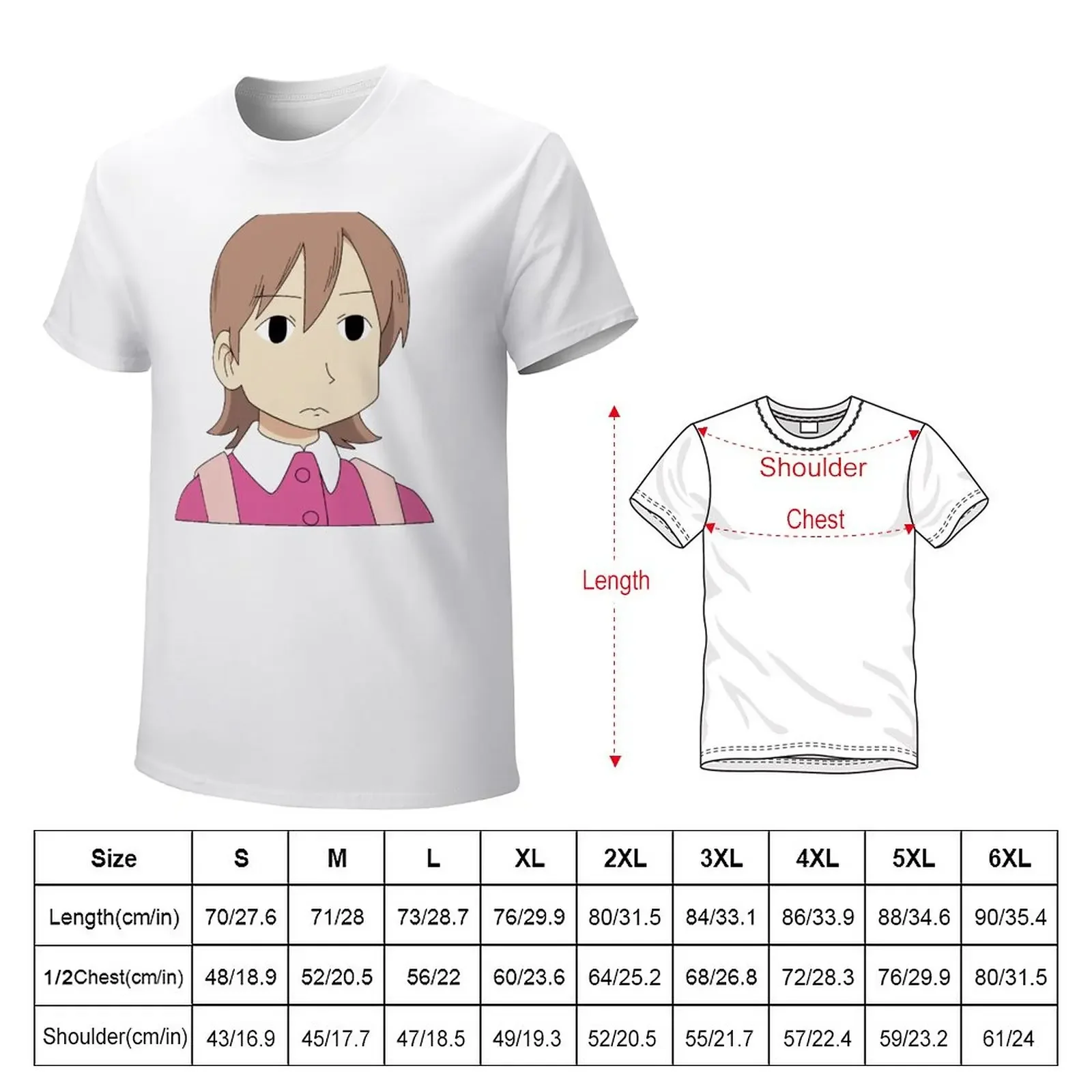 Aioi Disappointed Nichijou T-Shirt quick drying vintage cute clothes black t-shirts for men