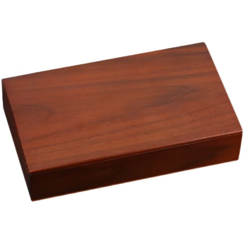 Copper mold movable type grain font mold storage box solid wood box walnut compartment drawer small box storage artifact