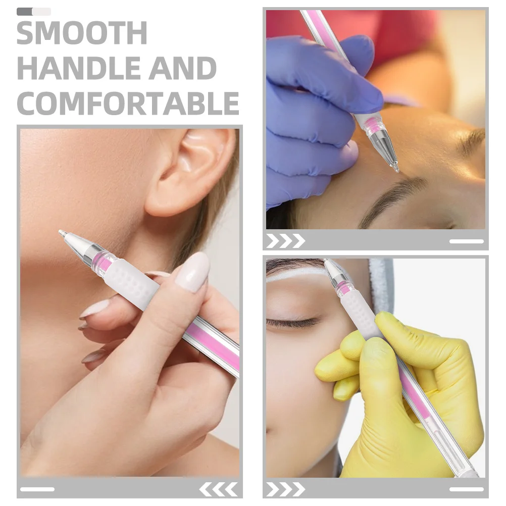 

1 комплект, водостойкий маркер для кожи, профессиональная картографическая татуировка, позиционирование бровей, губ, боди-арт, инструмент для маркировки, портативная татуировка