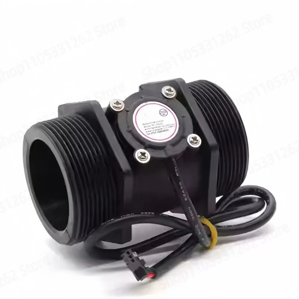 DN40 DN50 Water Flow Sensor Turbine 2 Inch Hall Effect Liquid Flowmeter for Industrial Pipeline Large Flow Meter