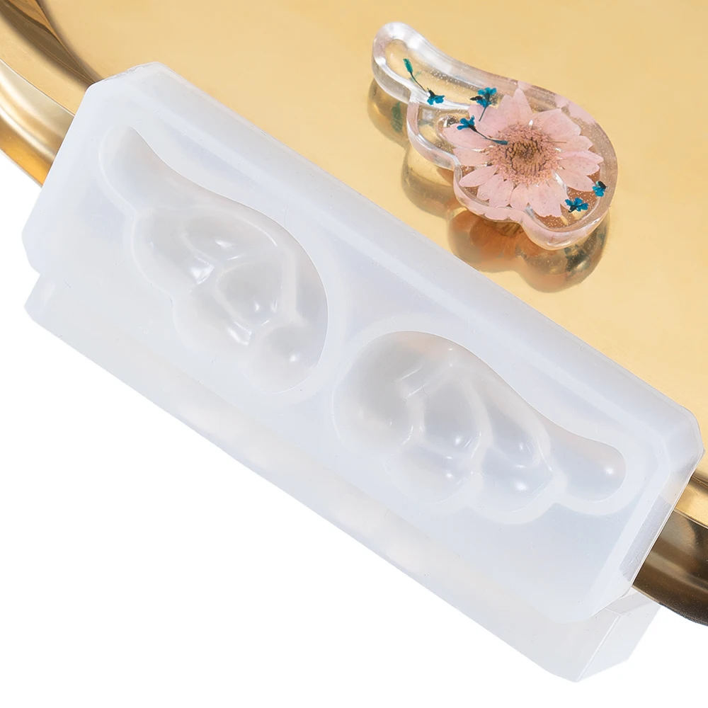 1pc Nette Flügel Harz Form 8,5x2,7cm Engel Flügel Silikon Form für DIY Anhänger Schmuck Machen Dekoration erkenntnisse
