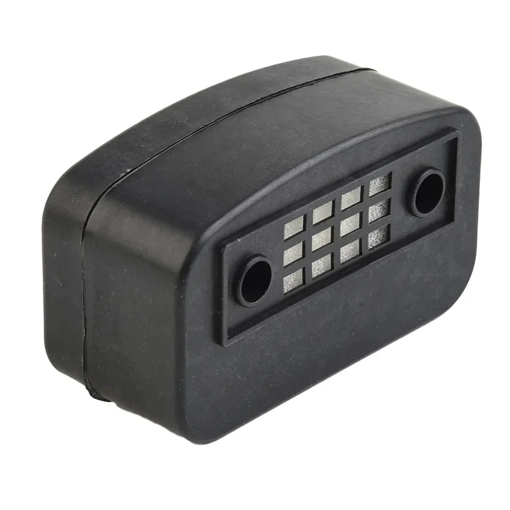 65mm Air Compressor Sound Noise Muffler Intake Pump Inlet Filter Plastic Shell Square Sound Filter Pneumatic Parts