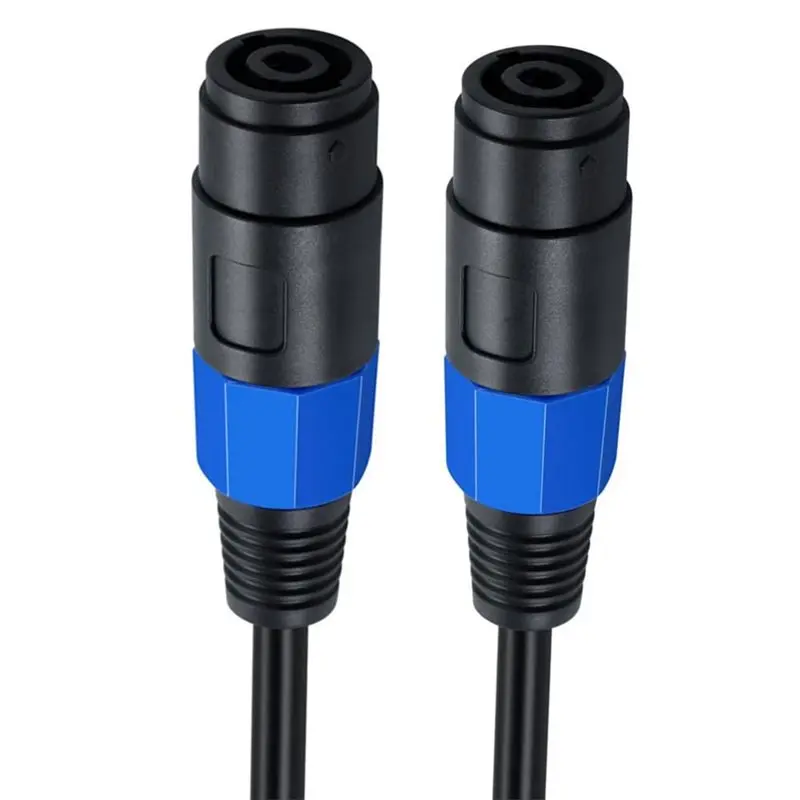 AT41 Speakon Extension Cable 20Cm, Female To Female Design-Audio Cable For Loudspeaker, Amplifier DJ Stage