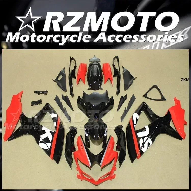 

Injection Mold New ABS Whole Fairings Kit Fit for Suzuki GSX-R 600 750 K8 2008 2009 2010 08 09 10 Bodywork Set Red Black