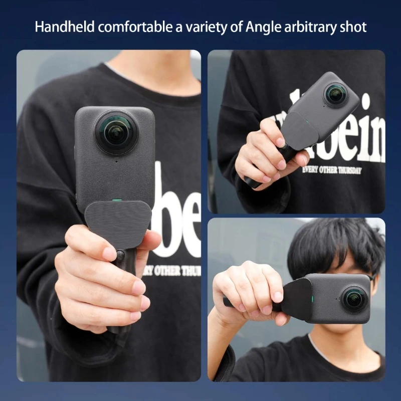 Ergonomic Camera Handle Mount For 360 Panoramic Devices Toolless On Design Comfortable Grip For Long Shoots H8WD
