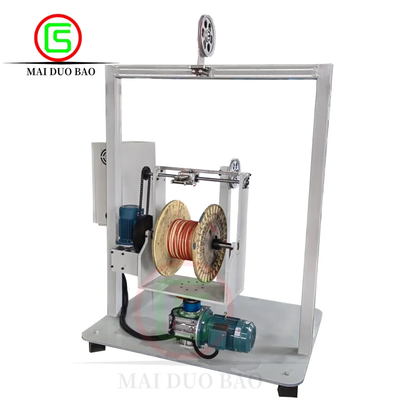 Fully Automatic Take up Machine for Cable Winding Features Retracting Torque While Reeling