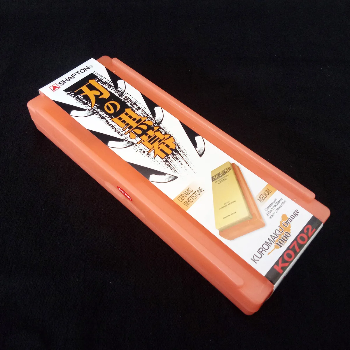 Japanischer Schleifstein Shapton Super Keramik 1000 # grober Schärfstein.