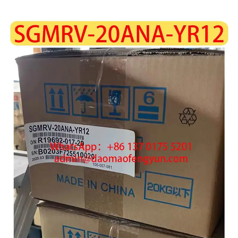 1-year warranty Servo Motor SGMRV-20ANA-YR12 Brand New In Stock，SGMRV 20ANA YR12