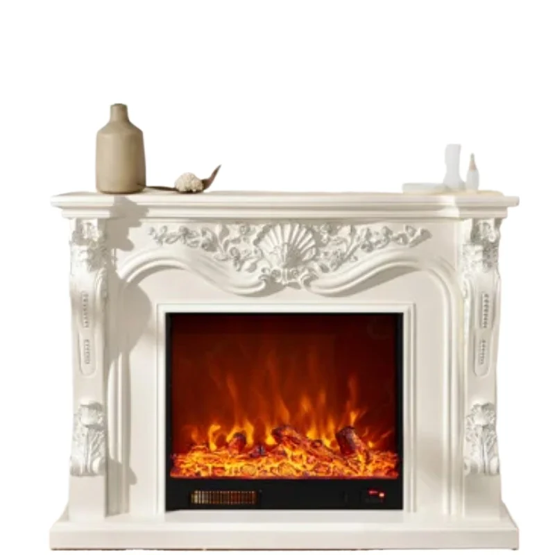 High-quality 3D simulation flame electric fireplace freestanding and wall-mounted home decoration