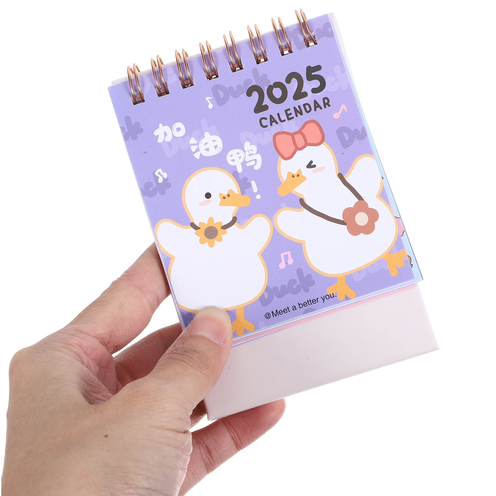 2025 Desk Calendar Office Aesthetic Notebook Calender Paper for Classroom Planner