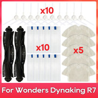 Fit For ( Wonders Dynaking R7 원더스리빙 원더스 다이나킹 R7 ) Main Side Brush Filter Mop Robotic Vacuum Cleaner Parts Accessory