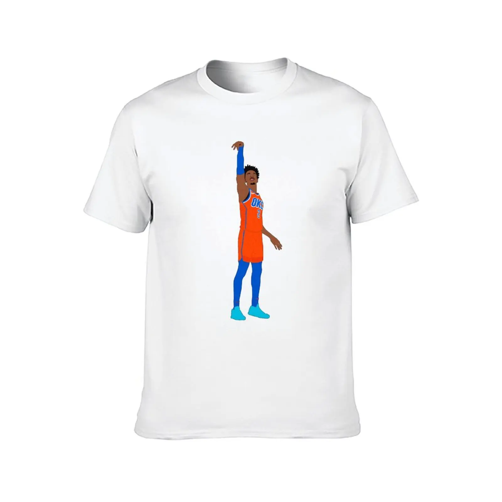 Shai Gilgeous-Alexander T-Shirt funny costumes summer top blanks essential t shirt mens white t shirts