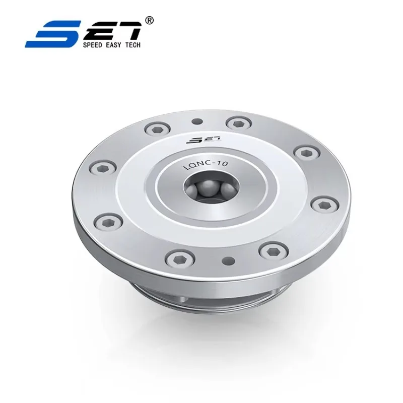 LQNC-10 Pneumatic Built-In Mounting Zero Point Positioner Steel Machine Tools Accessories Metal/Non-Metal Cutting High Precision