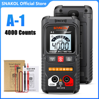 Profesional Digital Multimeter AC DC NCV Smart Multimeters Multimetro Ohm Voltage Meter Auto Range 600V Electrician Tester