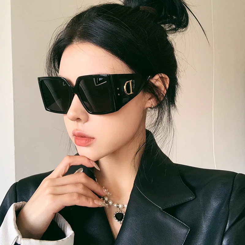 Nova moda legal óculos de sol feminino senhoras óculos de luxo vintage oversized óculos de sol gafas oculos de sol uv400