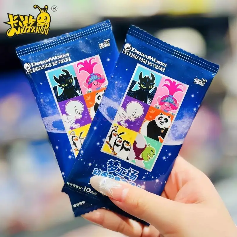 

KAYOU Dreamworks 30th Anniversary Collection Cards Anime Movies Famous Popular Characters Series Theme Cards Toys Holiday Gifts