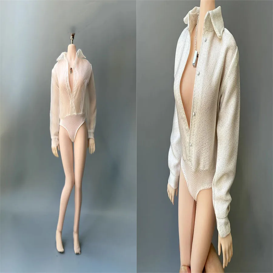 

Fanatic 1/6 Female Soldier Crotch See Through Shirt Fit 12'' Action Figures Model Toy Accessories In Stock