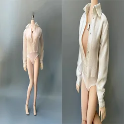 Fanatic 1/6 Female Soldier Crotch See Through Shirt Fit 12'' Action Figures Model Toy Accessories In Stock