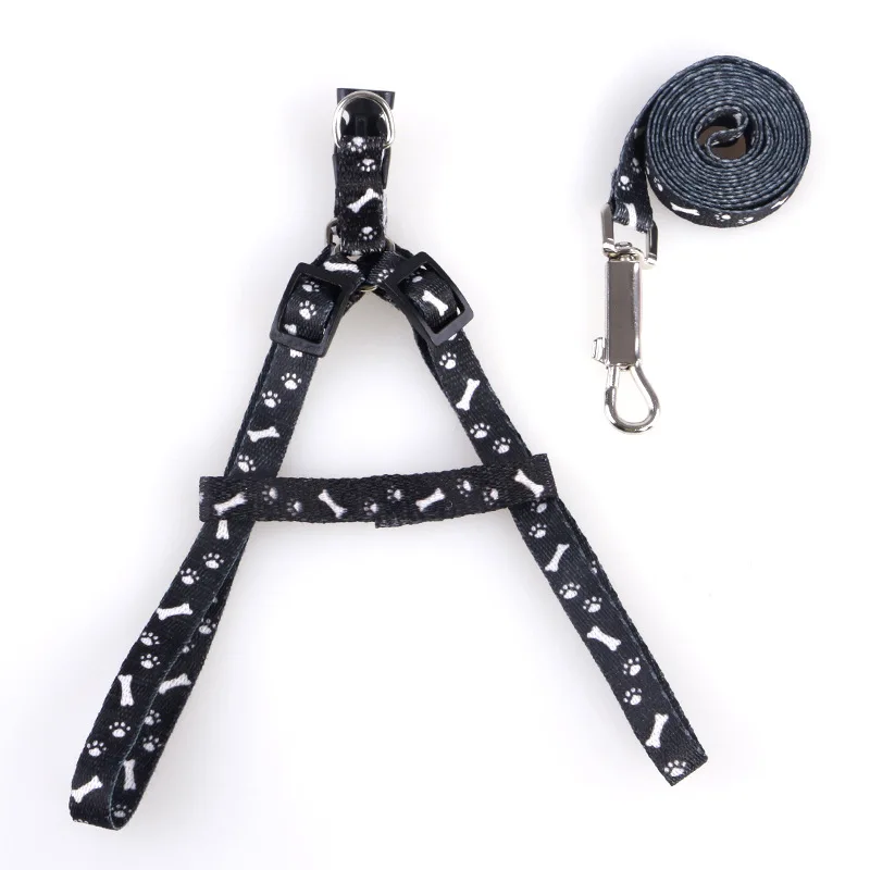 Günstiges Hundeleinen-Set für kleine Hunde, Welpenleinen, Teddy-Hundeleine und Geschirr-Set, niedliches Führseil-Set, Katzen- und Kätzchenleine, Haustierbedarf, Dekoration – Detail 7