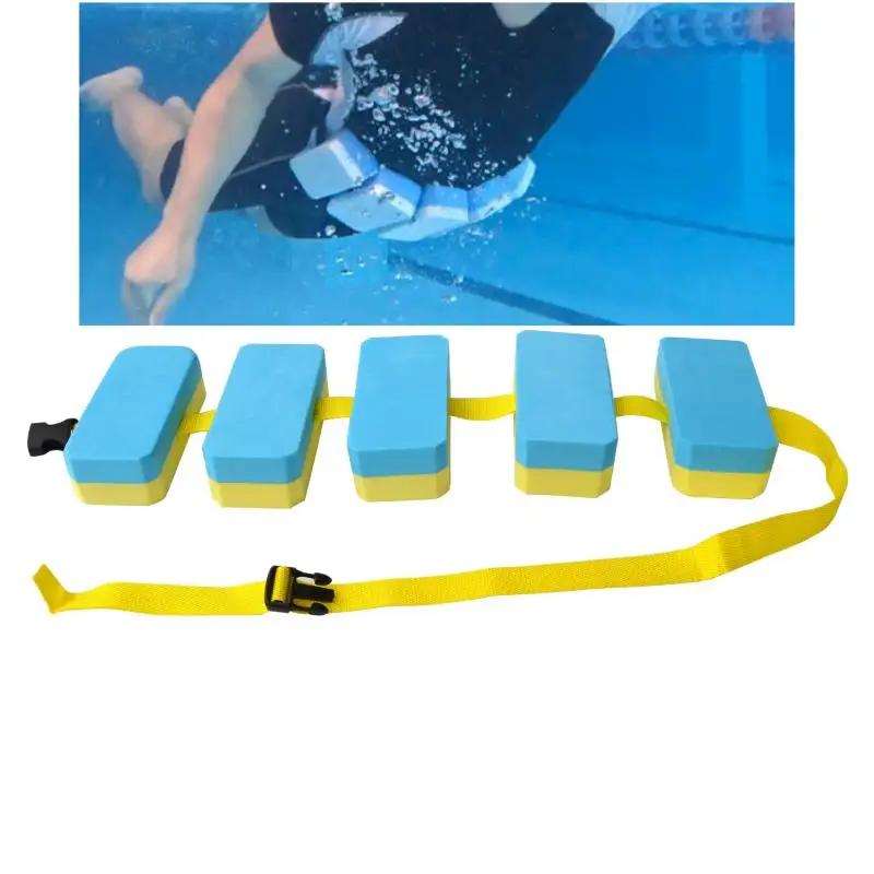 Tablero de EVA ajustable para natación, tablero de espuma flotante para espalda, cinturón flotante, pretina, equipo de entrenamiento de natación para niños y adultos, 1 unidad