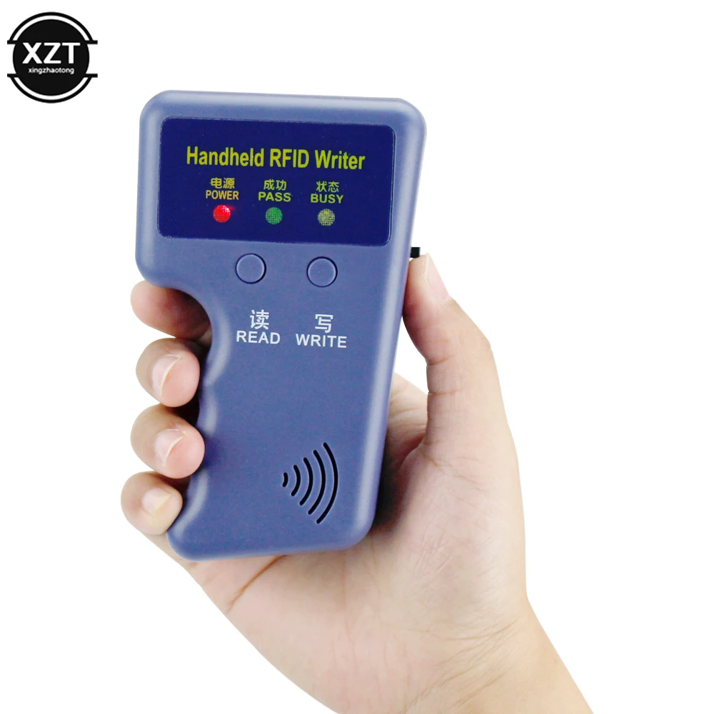 書き込みおよび再調整可能なRFIDデュプリケーター,125KHz em4100カードリーダー,ビデオプログラマー,T5577,書き込み,Potes4305カード