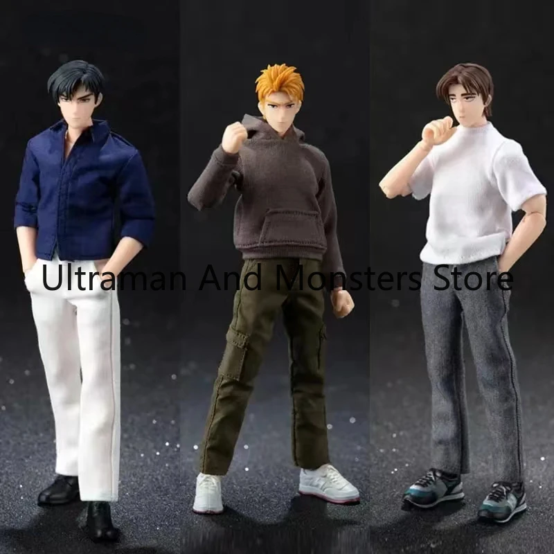 In Stock Dasin/Great Toys/GT Initial D Takahashi Ryosuke/Keisuke Fujiwara Takumi SHF 1/12 16cm/6 Inch PVC Action Figure Model