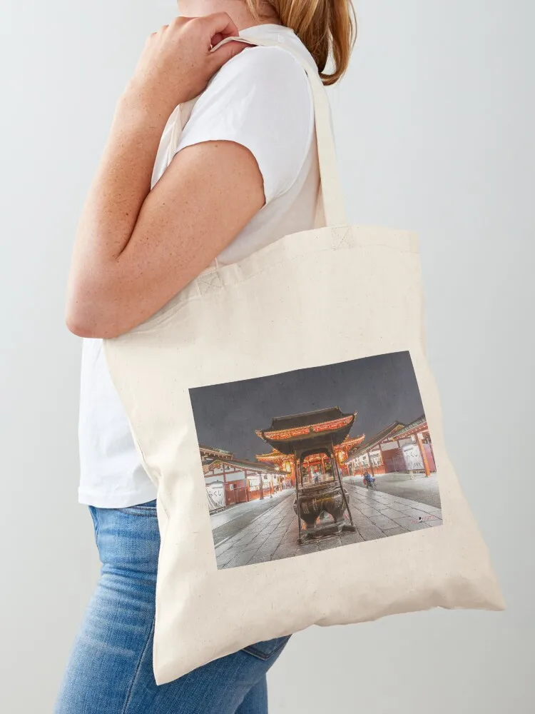

Asakusa Sensoji Temple, Tokyo Tote Bag cute pouch bag Eco bag Women's tote bags woman 2025