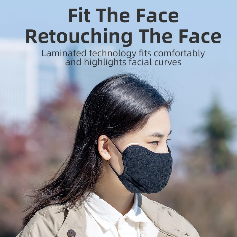 ROCKBROS Cycling Mask Men Women Breathable Keep Warm Windproof Dustproof Facemask For Running Outdoor Sports image 4