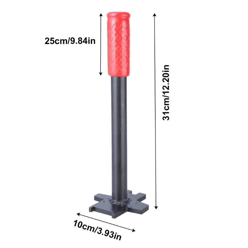 Chiave a tamburo multiuso da 55 galloni con testa 10x9.7cm forte chiave di apertura per serbatoi dell\'olio manuale comoda impugnatura