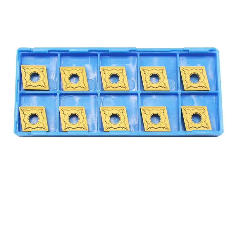 10PCS CNMG120404 CNMG120408 PM CA5525 High quality Carbide Insert CNC lathe External Turning Tool Insert For Steel