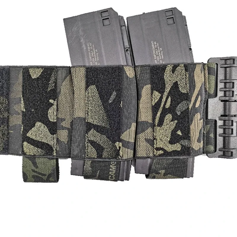 Rompi taktis Cummerbund penutup Airsoft FCSK cepat dilepas gesper penutup gigi rompi pinggang elastis Kit kantong majalah aksesoris